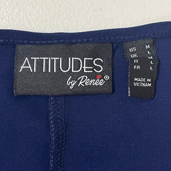 Navy Sleeveless Tank Dress - Picture 9 of 9